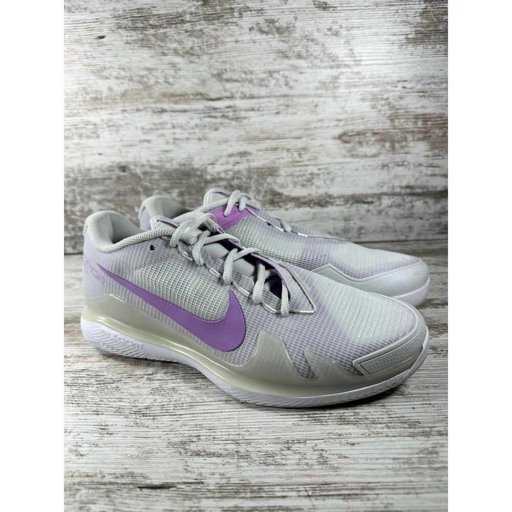 Women's Nike Court Air Zoom Vapor Pro HC 'Photon Dust' Gray Court Shoes Sz 9.5